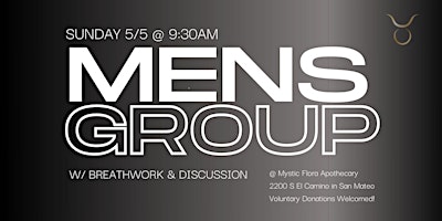 Men's Group with Breathwork and Discussion primary image