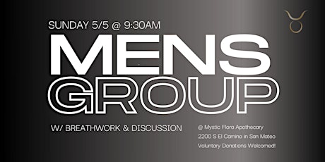 Men's Group with Breathwork and Discussion
