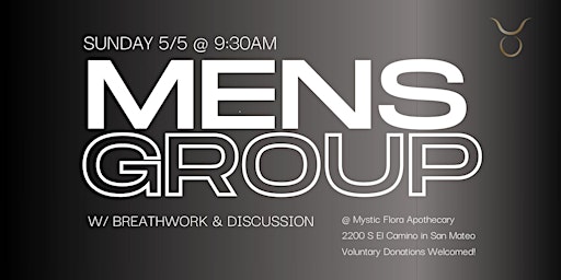 Men's Group with Breathwork and Discussion  primärbild