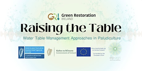 Raising the Table: Water Table Management Approaches in Paludiculture