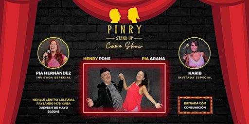 Imagen principal de Pinry Stand UP - Cena Show