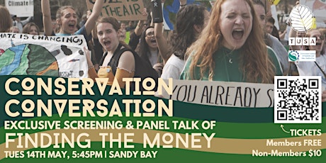 Conservation Conversations: 'Finding the Money' Exclusive Screening & Panel