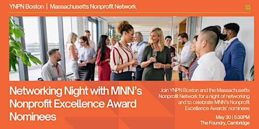 Primaire afbeelding van Networking Night with MNN’s Nonprofit Excellence Award Nominees