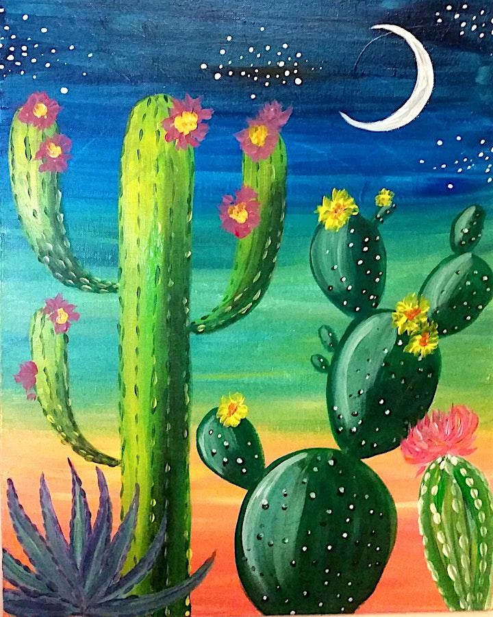 Paint Night: Sunset Cacti
