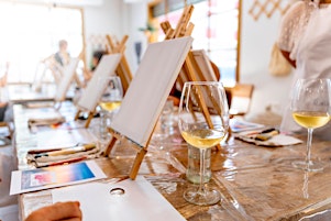 Imagem principal do evento Wine and Paint Night in Roncesvalles Village