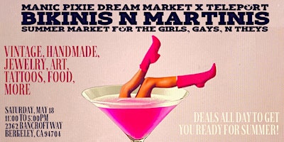 Bikinis n Martinis - Manic Pixie Dream Market - Summer themed Flea primary image