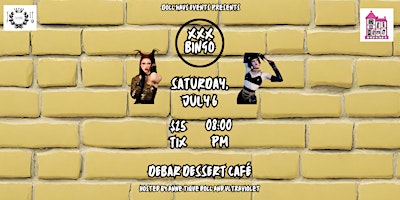 Drag Bingo at DeBAR Guelph! Starring Anne Tique Doll and Ultraviolet! primary image