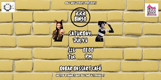 Drag Bingo at DeBAR Guelph! Starring Anne Tique Doll and Ultraviolet!