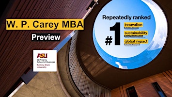 Imagem principal do evento W. P. Carey MBA Preview