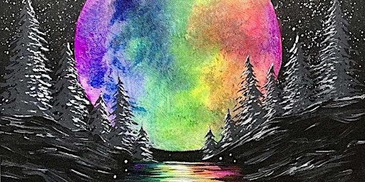 Imagen principal de Glow Paint Night: Magical Rainbow Moon
