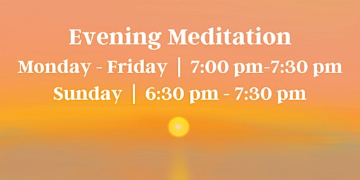 Evening Meditation primary image