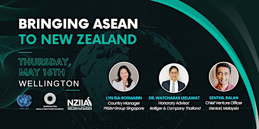 Primaire afbeelding van BRINGING ASEAN TO NEW ZEALAND 2024 - WELLINGTON