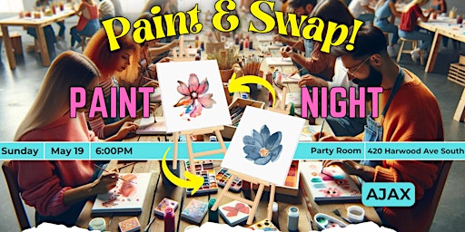 Imagem principal do evento Paint and Swap - Paint Night
