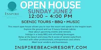 Imagem principal do evento INSPIRE BEACH RESORT OPEN HOUSE