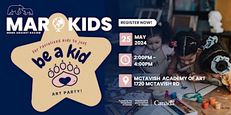 MAR Kids Global: Be A Kid - Art Party!