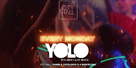 YOLO - you only live once for DANCE - HITS CLUB - free till 01