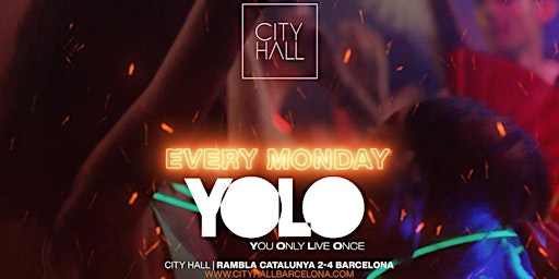 Primaire afbeelding van YOLO - you only live once for DANCE - HITS CLUB - free till 01