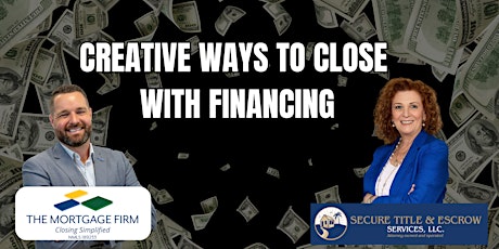 Creative Ways to Close with Financing