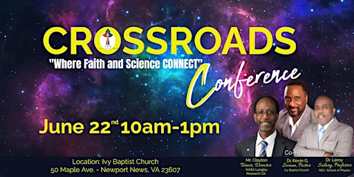 Science and Faith Conference for youth and adults primary image