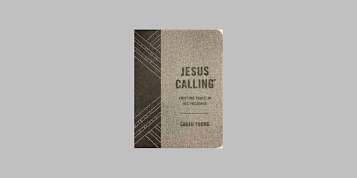 DOWNLOAD [Pdf]] Jesus Calling, Textured Gray Leathersoft, with Full Scriptu primary image