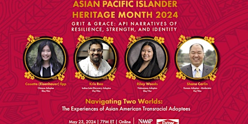 Navigating 2 Worlds: The Experiences of Asian American Transracial Adoptees primary image