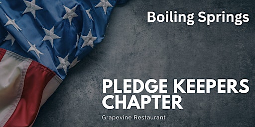 Imagem principal do evento Pledge Keepers chapter (Boiling Springs)