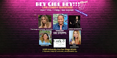 "Hey Girl Hey" Live Comedy Showcase primary image