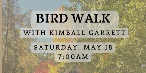 Bird Walk with Kimball Garrett primary image