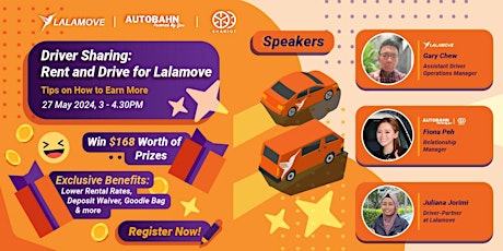 Driver Sharing: Rent & Drive for Lalamove