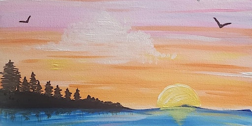 Paint night at Portland Cider Co with WPolkArt