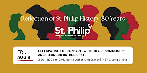 Hauptbild für Celebrating Literary Arts & the Black Community: An Afternoon Author Chat