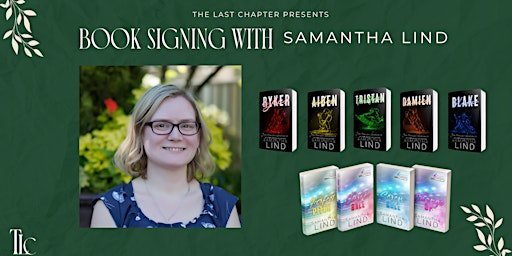Hauptbild für Book Signing with Samantha Lind