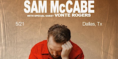 Sam McCabe with special guest Vonte Rogers primary image