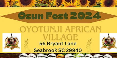 Osun Festival in Oyotunji African Village