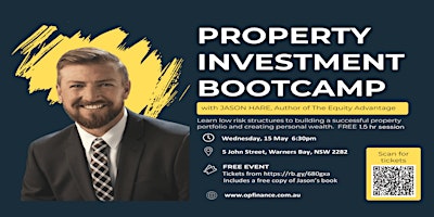 Primaire afbeelding van Property Investment Bootcamp- Free evening of education and Q&A