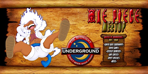 Imagem principal do evento D3K Underground: One Piece Meetup & Smash Bros Tournament