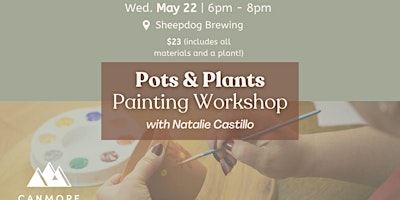 Imagem principal de Pots & Plants Painting Workshop