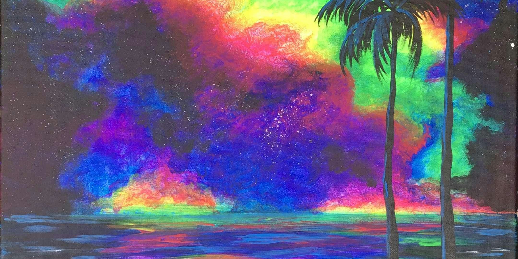 Cosmic Island - Paint and Sip by Classpop!\u2122