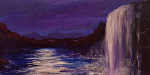 Waterfall Beach - Paint and Sip by Classpop!™ primary image