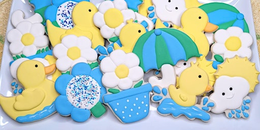 Image principale de April Showers bring May Flowers Sugar Cookie Decorating Class!!!