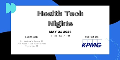 Imagem principal do evento Health Tech Nights #14 - Hosted by KPMG