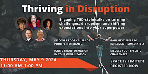 Thrive in Disruption Conference  primärbild