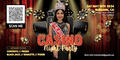 Queen of Hearts Casino Night primary image