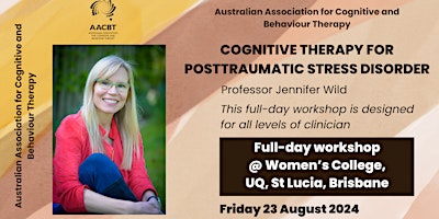 Primaire afbeelding van Cognitive Therapy for PTSD - Jennifer Wild - Brisbane