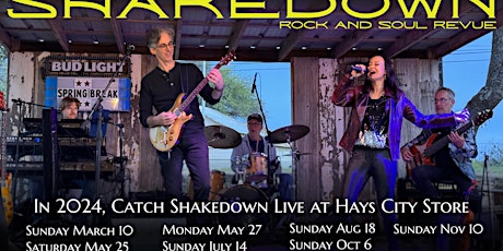 Shakedown Live at Hays City Store - July