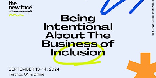 The New Face of Inclusion Summit 2024 primary image