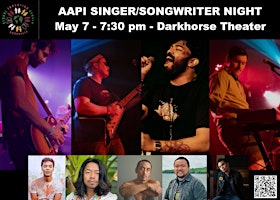 Imagem principal do evento AAPI Singer/Songwriter Night