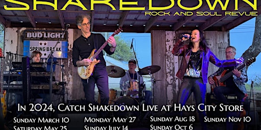 Shakedown Live at Hays City Store - November  primärbild