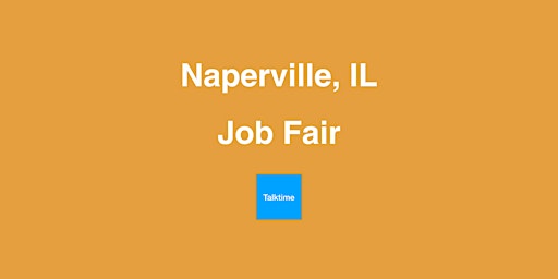Job Fair - Naperville primary image