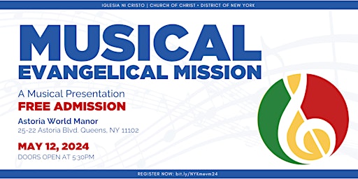 Hauptbild für Musical Evangelical Mission 2024